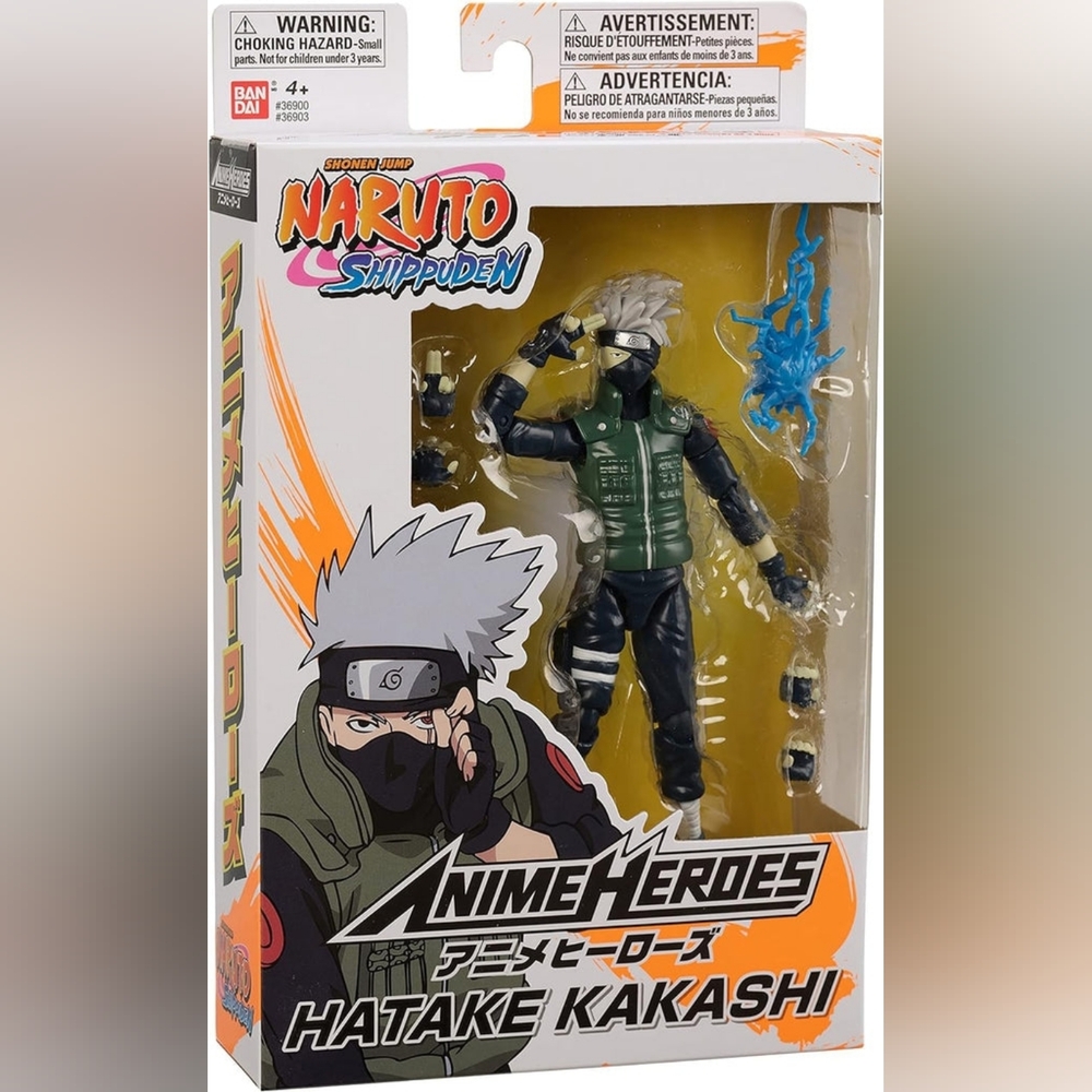 Anime Heroes Bandai Naruto Shippuden Hatake Kakashi Action Figure